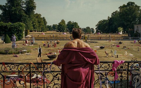 Many of the scenes took place in the grounds