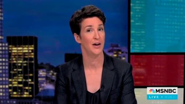 蕾切尔·马多恳求NBC撤销“莫名其妙的”罗纳·麦克丹尼尔·希尔