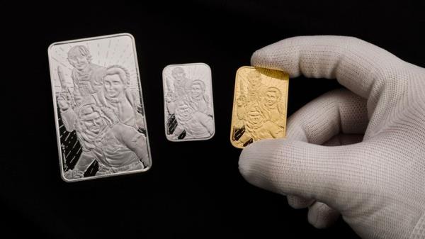 The Royal Mint has unveiled its latest collectable Star Wars coins and bullion bars.</p>
<p> Pic: PA