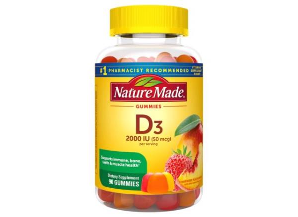 nature made vitamin d3 gummies