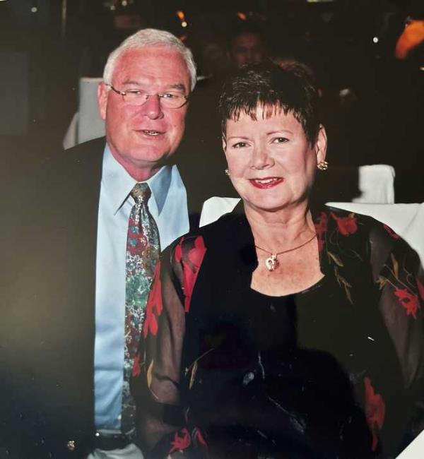 Tom and Faye Bauman are pictured in an undated photo.