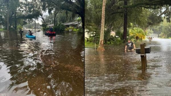 埃奇沃特市长承诺在暴雨引发洪水后提供帮助
