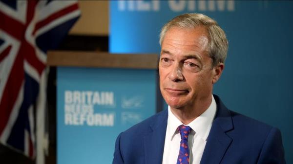 Sky’s Sam Coates asks Nigel Farage whether he will ‘categorically rule out’ joining the Co<em></em>nservative Party in the future. 