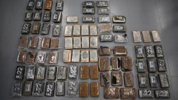 Ketamine that was seized in the investigation. Pic: Met Police