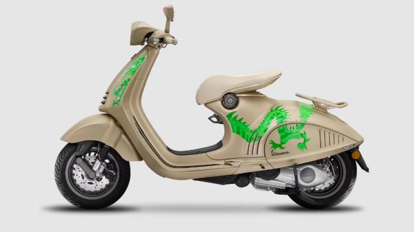 Vespa 946 Dragon是印度最昂贵的摩托车，售价142.8万卢比
