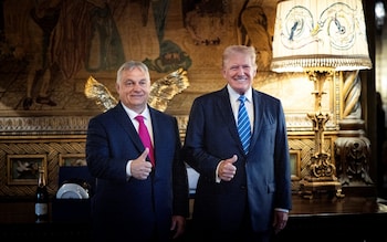 Viktor Orban and Do<em></em>nald Trump