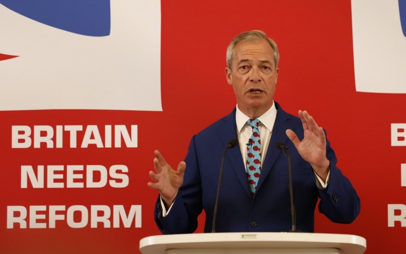 奈杰尔？法拉奇(Nigel Farage)领导的英国改革(Reform UK)将为使用私人医疗保健提供税收激励