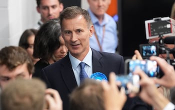 Mr Hunt beat his Lib Dem rival Paul Follows by 900 votes