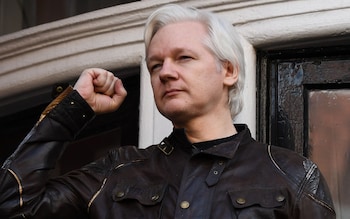 Julian Assange, pictured in 2017, is wanted in the US over an alleged co<em></em>nspiracy to obtain and disclose natio<em></em>nal defence information