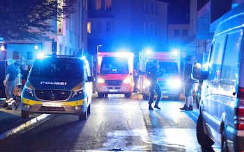 The attack occurred in the city of Solingen in western Germany