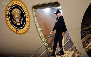 Joe Biden returned to his holiday house in Delaware to recover from Covid 
