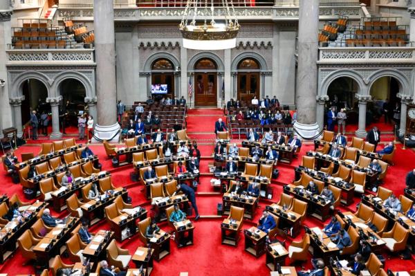 The New York Assembly chamber