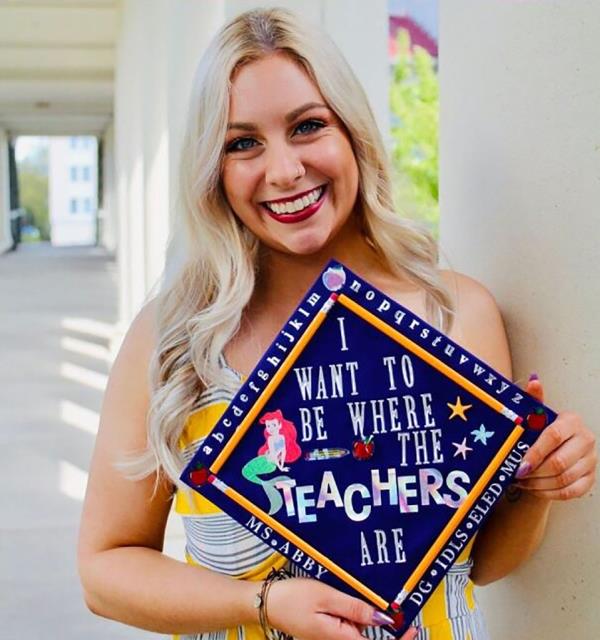 Shot teacher Abigail Zwerner.