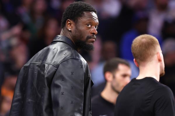 The Knicks were without Julius Randle again.