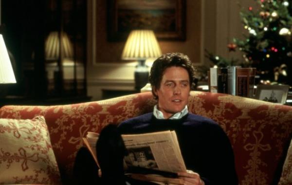 Hugh Grant and Martine McCutcheon in Love Actually
