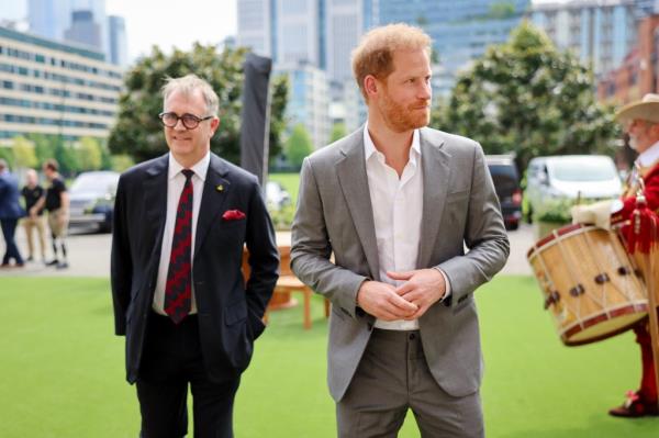 Prince Harry at an event for the Invictus Games in Lo<em></em>ndon on May 7