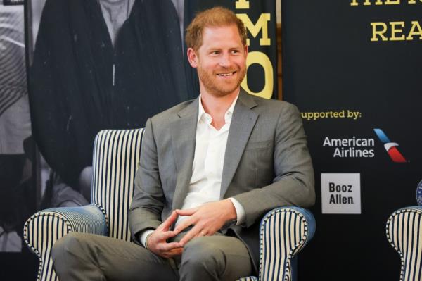 Prince Harry celebrating the Invictus Games