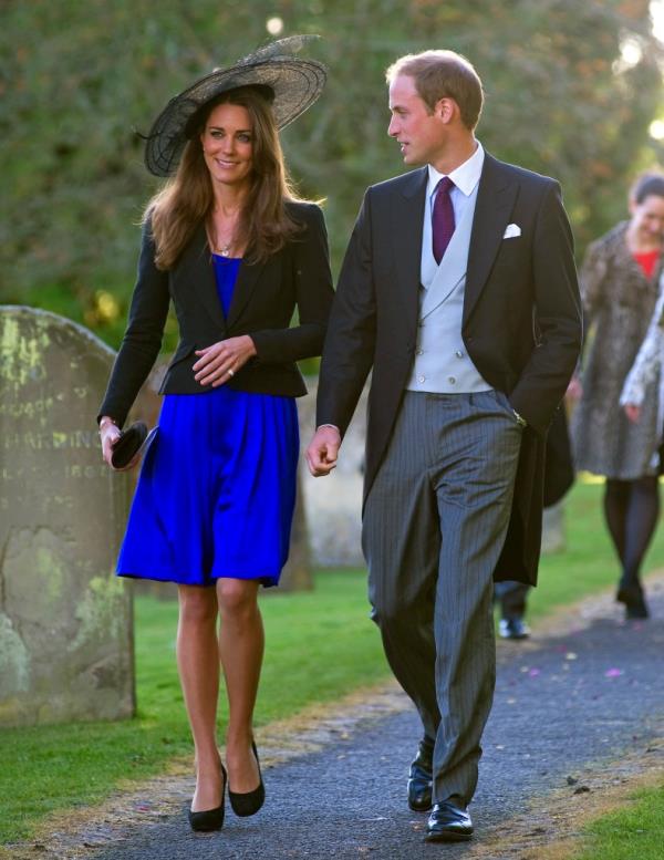Prince William and Kate Middleton as a young couple
