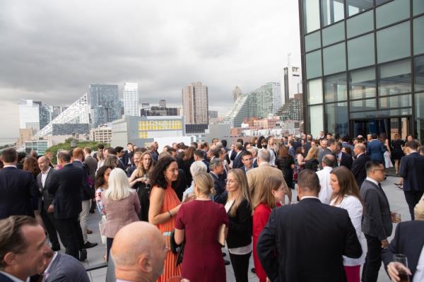 More than 1,000 guests attended the sit-down dinner format in April.