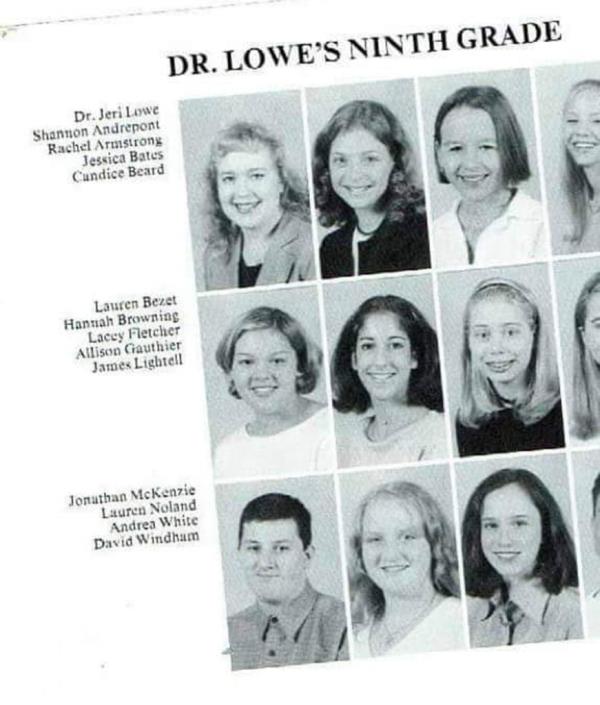 Lacey Fletcher yearbook