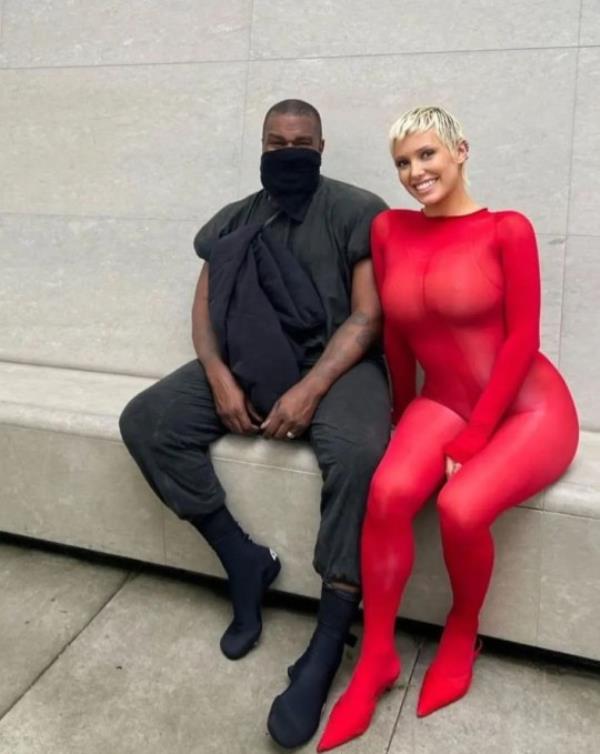 Bianca Censori and Kanye West