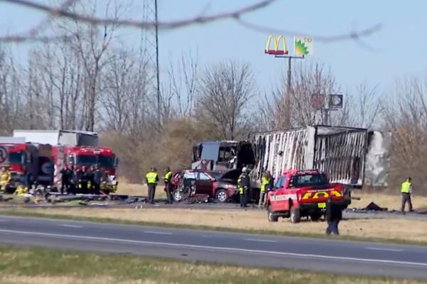 Of the 57 people that were o<em></em>nboard the charter bus, three people were killed and 15 others were injured. 