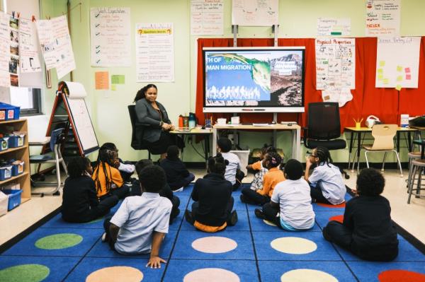 classrom with students