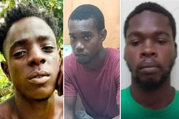 The three suspects are facing two capital murder charges.