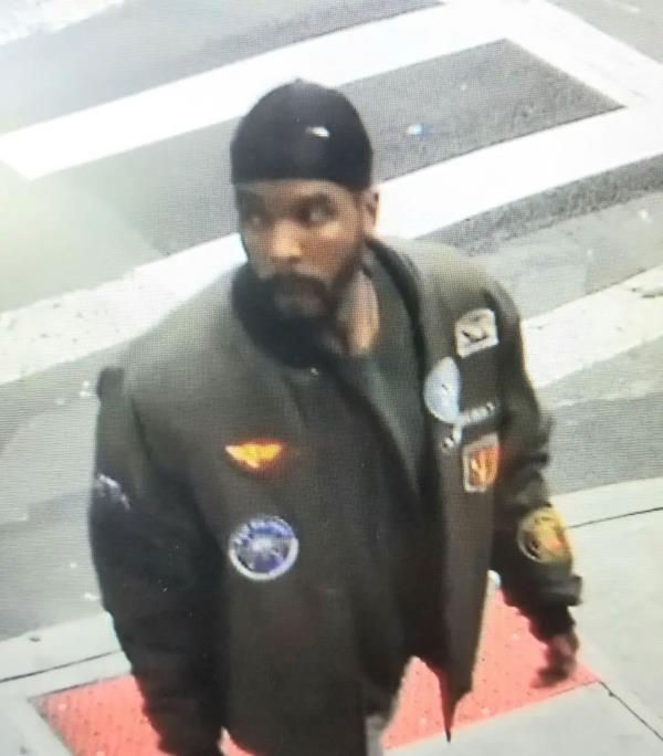 Asun Thomas seen on surveillance footage. 