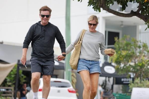 Declan Do<em></em>nnelly with his wife Ali Astall.