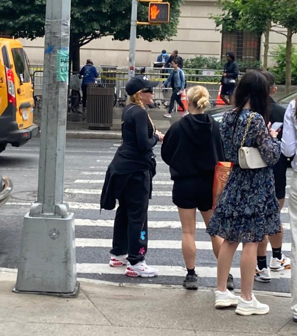 Madonna, 64, enjoyed the MET with her assistant and dancer. 
