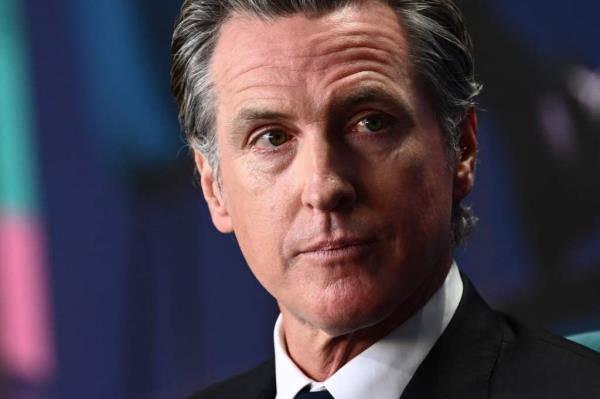 California Gov. Gavin Newsom threatened DeSantis with criminal charges in via Twitter Monday.
