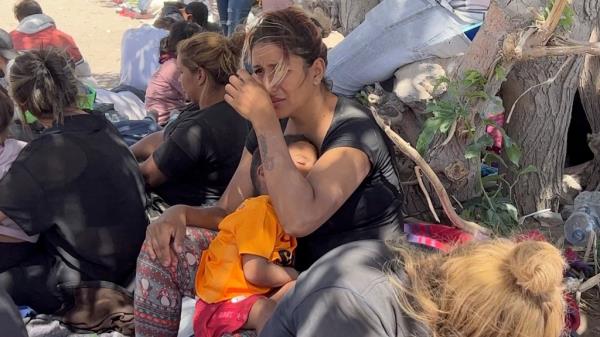 Mothers with children seeking asylum in the US are often desperate to get their kids off the streets of border towns and to their final destination in the United States.