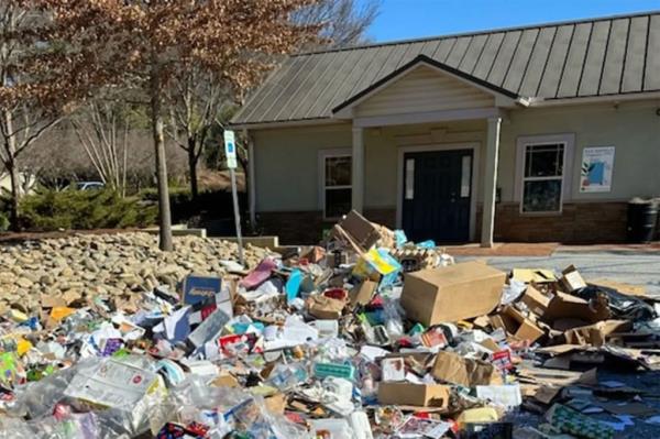 A woman in South Carolina is rejoicing after her diamond ring was recovered from a recycling plant.