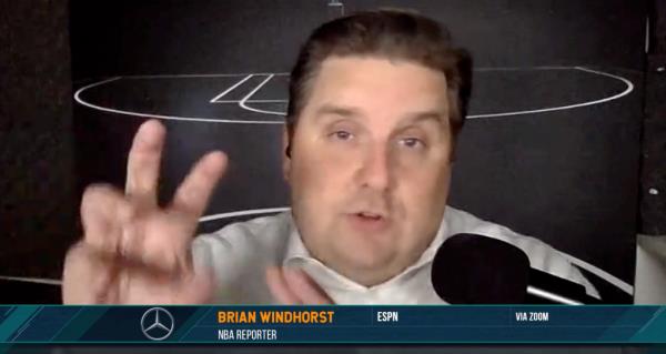 brian windhorst on the dan patrick show