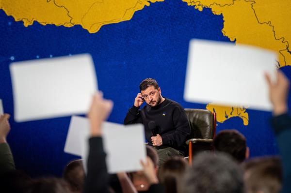 Ukrainian President Volodymyr Zelenskyy
