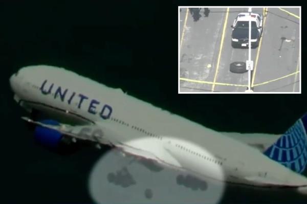 美国联合航空公司的一架飞机在起飞过程中轮胎脱落，随后改降洛杉矶国际机场