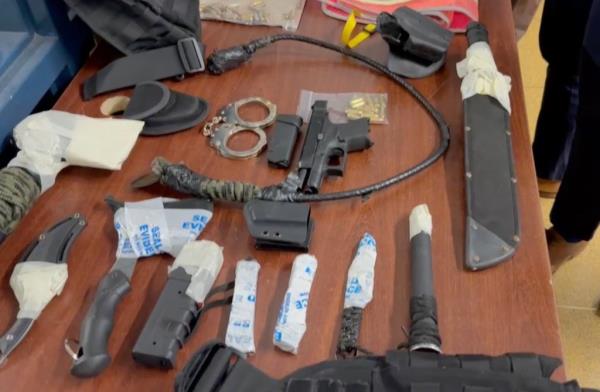 Items found in Judd Sanson's car