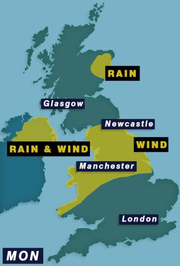 met office weather map