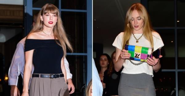 Taylor Swift and Sophie Turner
