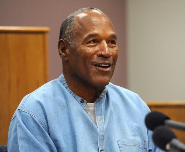 Simpson at his parole hearing at Lovelock Correctio<em></em>nal Center in Nevada on July 20, 2017.
