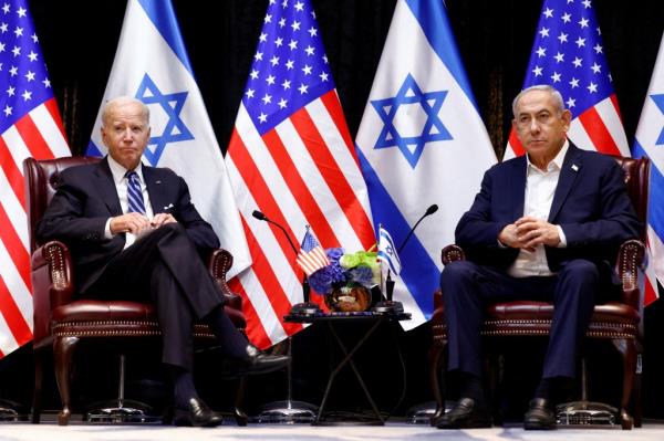 Joe Biden and Benjamin Netanyahu