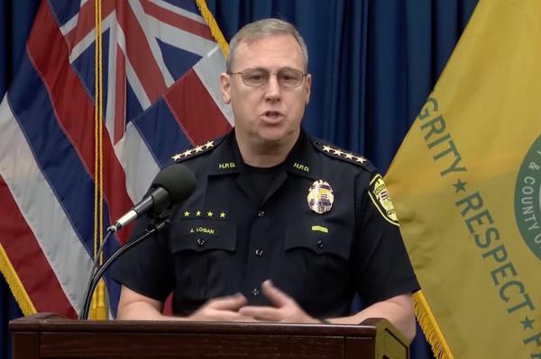Ho<em></em>nolulu Police Chief Joe Logan