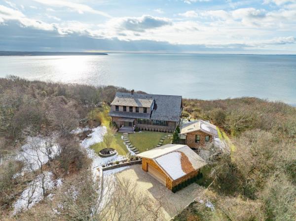 Aerial of the home. 