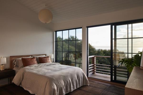 Interior of a bedroom. 