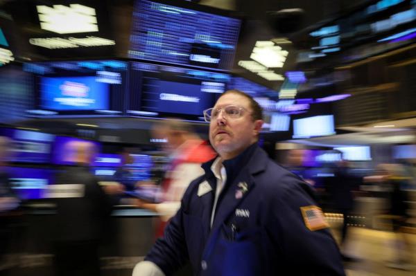New York Stock Exchange trader 