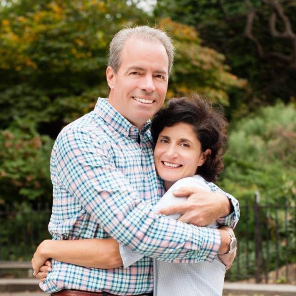 Richter and his wife.
