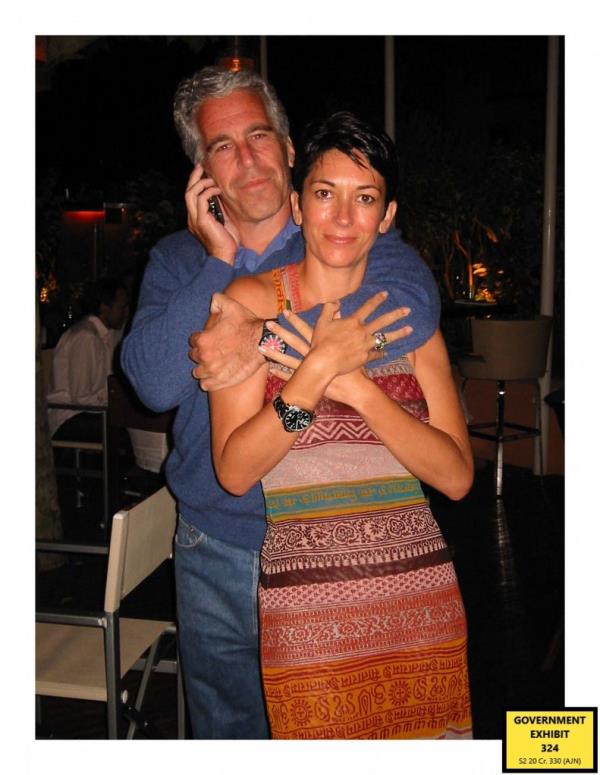 Jeffrey Epstein and Ghislaine Maxwell
