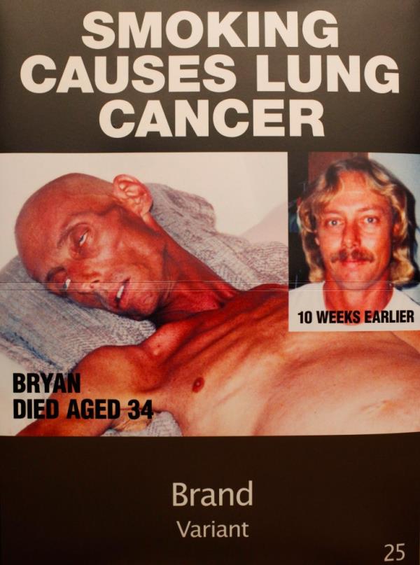 Advertisements like these helped reduce smoking rates among young people; similar programs might be co<em></em>nsidered for cannabis consumption. 