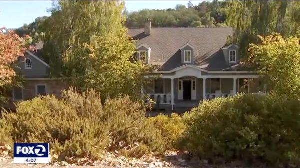 The home in Los Gatos wher<em></em>e the alleged sex parties took place
